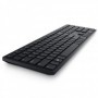 Tastatura wireless Dell KB500, taste programabile, multimedia, neagra