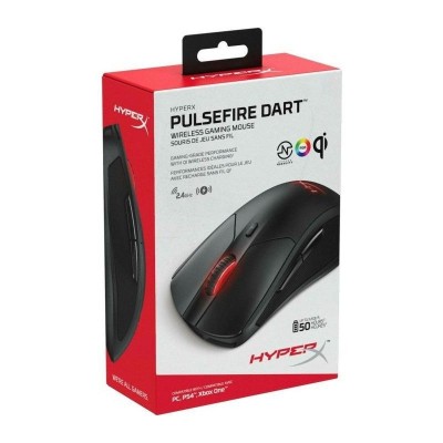 Mouse hp hyperx pulsefire dart wireless gaming mouse senzor pixart