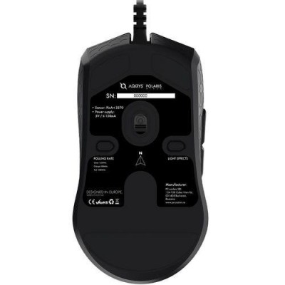 Mouse aqirys polaris cu fir 7 butoane interfata usb 2.0