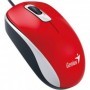 Mouse genius cu fir optic dx110 1200dpi rosu plug and