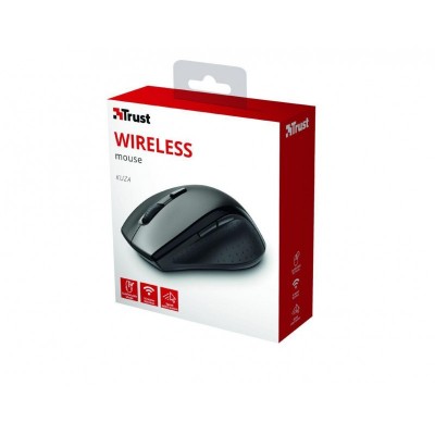 Mouse fara fir trust kuza wireless mouse black usb 2.0