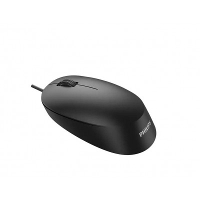 Mouse philips spk7207 cu fir optic 1200 dpi negru