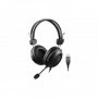 A4tech headphones hu-35 stereo usb black