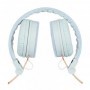 Casti cu microfon trust fyber on-ear headphones blue  general height