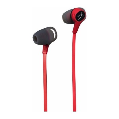 Casti hp hyperx cloud buds red-black jack 3.5 mm