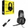 Casti gaming cu microfon corsair hs55 surround dolby audio 7.1