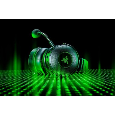 Casti cu micofon razer kraken v3 pro wireless with haptic