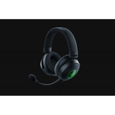 Casti cu micofon razer kraken v3 hypersense cu fir haptic