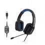 Casti cu micr. philips tagh401bl usb 2.0 over ear multiplatform