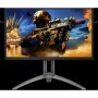 Monitor LED AOC AG273QZ, 27inch, WQHD TN, 0.5 ms, 240 Hz, negru si rosu