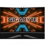 Monitor gaming gigabyte g32qc-ek panel size (diagonal): 32 display viewing