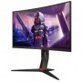 Monitor 24 aoc c24g2u/bk curved 1500r gaming fhd 1920*1080 165