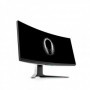 Monitor curbat LED Gaming Dell Alienware AW3821DW, 37.5 inch, IPS WQHD+, 1 ms, 144 Hz, alb