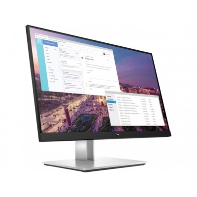 MONITOR LED HP EliteDisplay E23 G4, 23.8inch, FHD IPS, 5ms, 60Hz, negru si argintiu