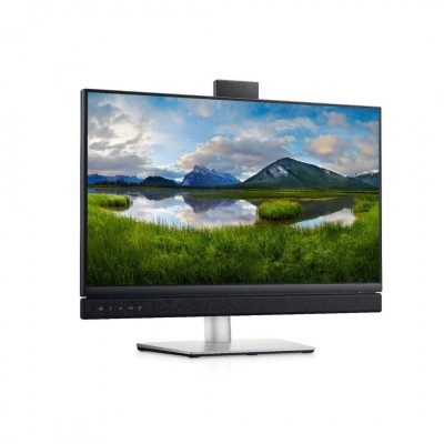 Monitor conferinte LED Dell Video Conferencing C2422HE, 23.8 inch, FHD IPS, 5 ms, 60 Hz, negru