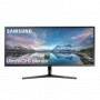 Monitor 34.1 samsung ls34j550wqrxen va 21:9 300 cd/mp qhd 3440*