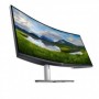 Monitor LED curbat Dell S3422DW, 34 inch, wide qHD, 4 ms, 100 Hz, alb