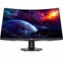 Monitor gaming LED Dell Curved S3222DGM, 31.5 inch, VA QHD, 1ms, 165Hz, negru