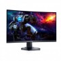 Monitor gaming LED Dell Curved S3222DGM, 31.5 inch, VA QHD, 1ms, 165Hz, negru