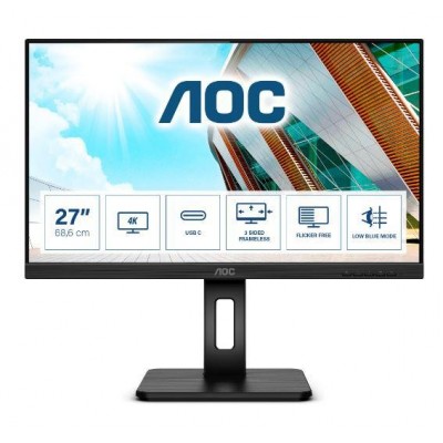 Monitor aoc u27p2ca 27 inch panel type: ips backlight: wled