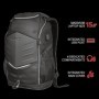 Rucsac trust gxt 1255 outlaw gaming backpack 15.6 black  specifications