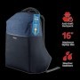 Rucsac trust nox anti-theft backpack 16 blue  specifications general type