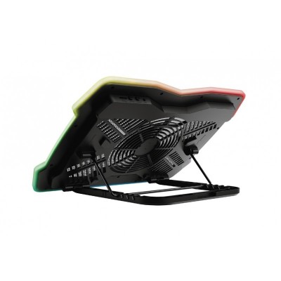 Stand racire laptop trust gxt 1126 aura multicolour-illuminated laptop cooling