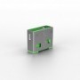 Lindy 10 usb port locks green no key blocator porturi