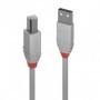 Cablu lindy 5m usb 2.0 type a to b anthra