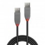 Cablu lindy 0.5m usb 2.0 type a anthra line