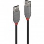 Cablu lindy 3m usb 2.0 type a extension anthra line