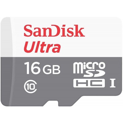 Micro secure digital card sandisk 16gb clasa 10 reading speed: