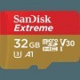 Micro secure digital card sandisk extreme 32gb clasa 10 r/w