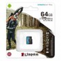 Sd card kingston 64gb canvas go plus clasa 10 uhs-i