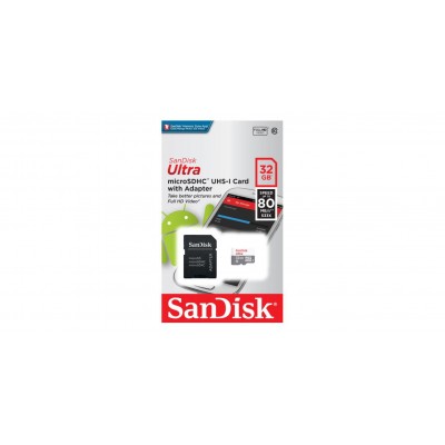 Micro secure digital card sandisk 32gb clasa 10 reading speed: