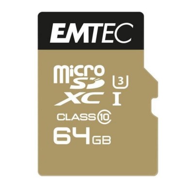 Micro sdhc emtec 64gb class 10 uhs-i