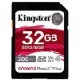 Sd card kingston 32gb canvas react plus sdhc card