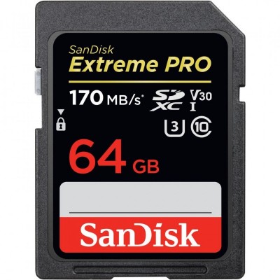 Secure digital card sandisk 64gb clasa 10 reading speed: 90mb/s