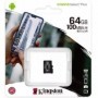 Microsd kingston 64gb select plus clasa 10 uhs-i performance r: