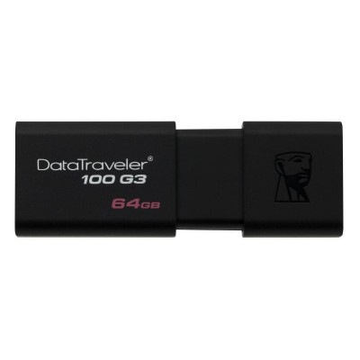 Usb flash drive kingston 64 gb datatraveler d100g3 usb 3.0