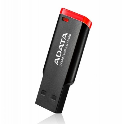 Usb flash drive adata 64gb uv140 usb3.0 rosu