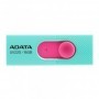 Usb flash drive adata uv220 16gb green/pink retail usb 2.0