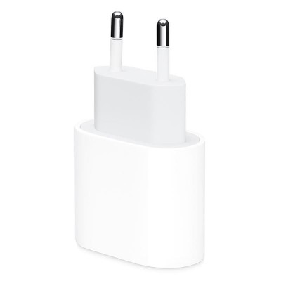 Incarcator retea Apple MHJE3ZM/A, USB Type-C, 20W, alb