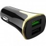 Incarcator auto usb Hoco Z31, quick charge, 2 x usb-a