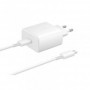 Samsung 65w travel adapter (no cable) 1xusb type-c white (bulk)