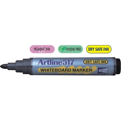 Marker pentru tabla de scris ARTLINE 517 - Dry safe ink