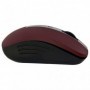 Mouse wireless tellur basic led rosu inchis