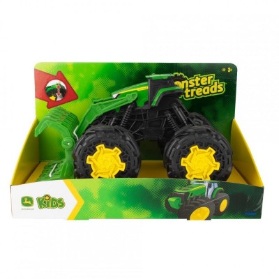 Tractor John Deere, brat prindere, cu lumini si sunet