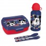 Set sticla apa inox  cutie sandwich Mickey Mouse