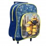 Ghiozdan cu Troller pentru gradinita Minions 31 cm